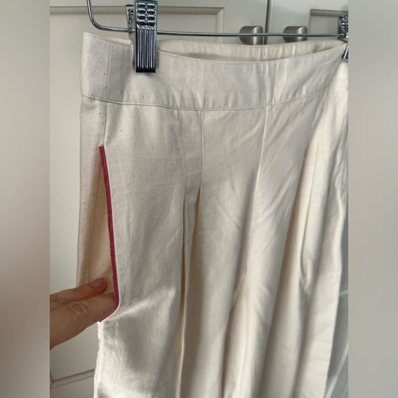 Wear a smile too women’s wide high rise pants ivory size XS - Picture 3 of 7